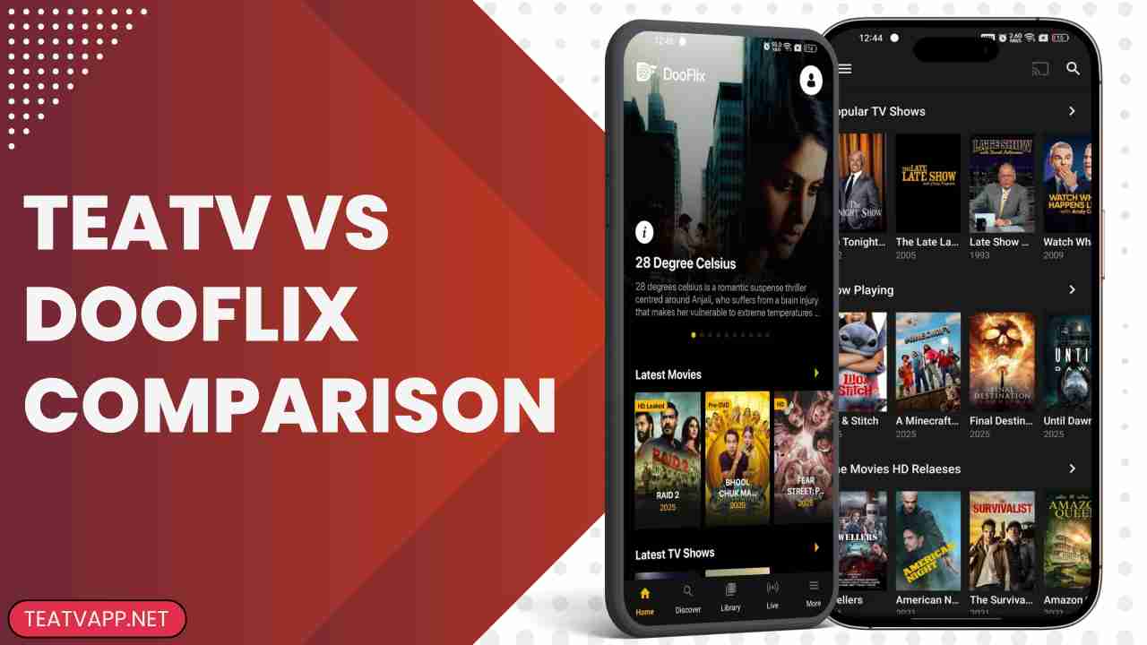 Teatv Vs Dooflix Detailed Comparison | Who Won? 1 Teatv Vs Dooflix Comparison